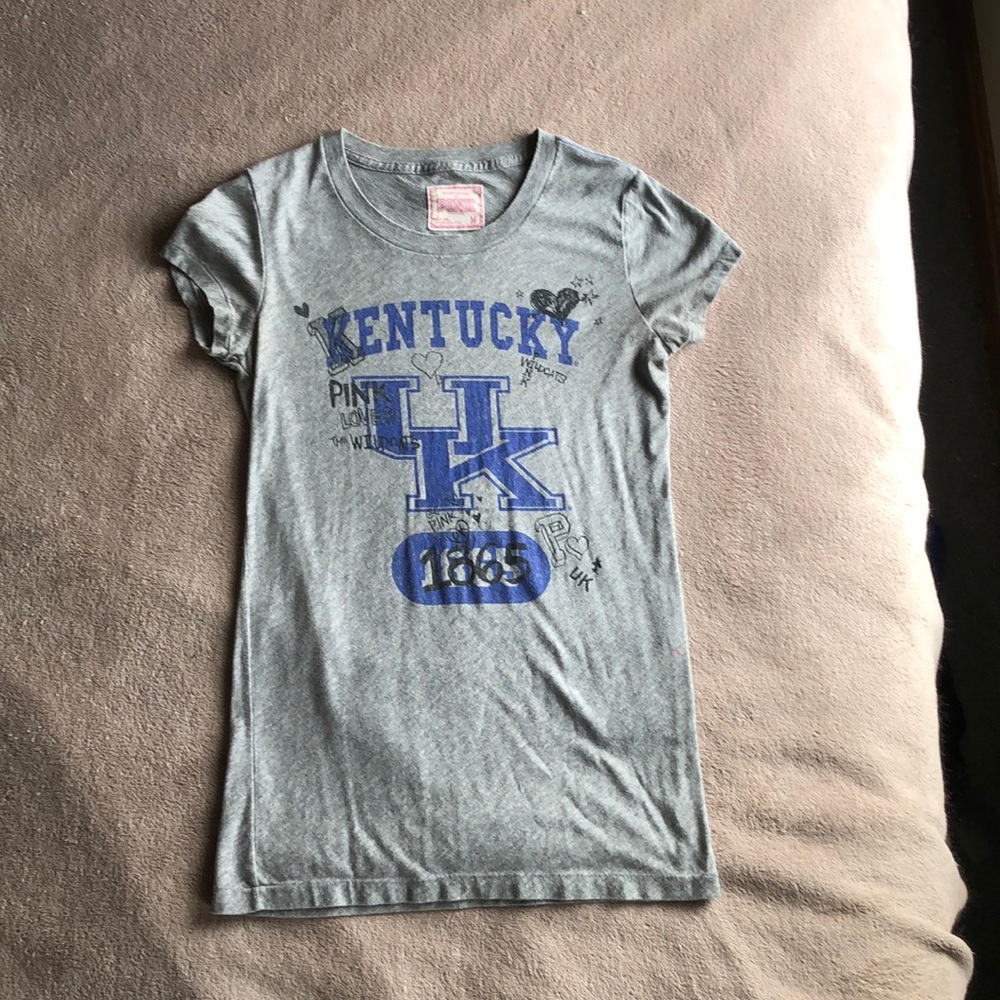 University of KY short sleeve T-shirt, by Pink